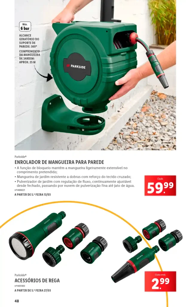 Folheto Lidl Especial Jardim 2025 - Página 48