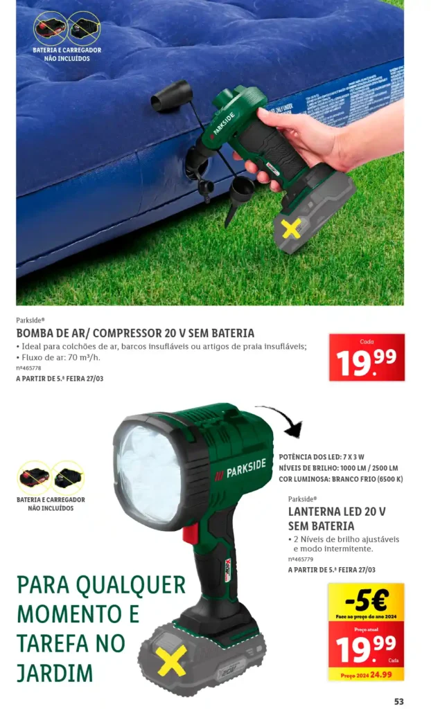 Folheto Lidl Especial Jardim 2025 - Página 53