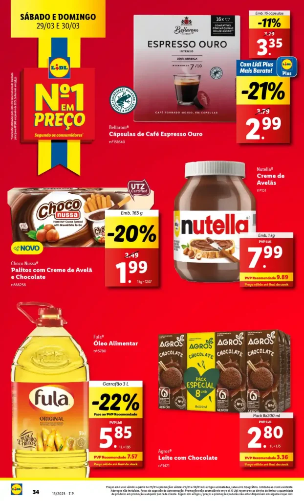 Folheto Lidl Fim de Semana 29 e 30 de Março de 2025 - Página 03