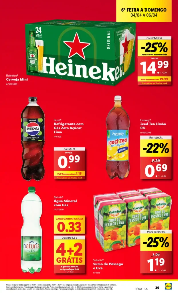 Folheto Lidl Fim de Semana 5 e 6 de Abril de 2025 - Página 06