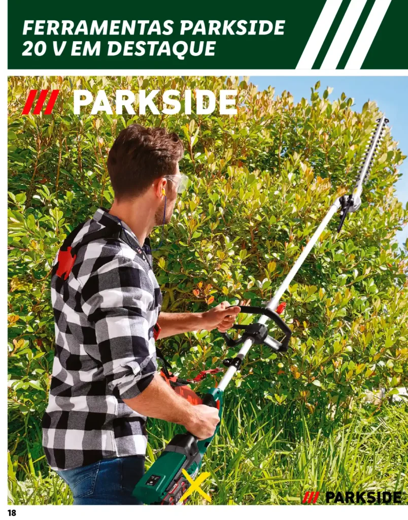 Folheto Lidl Parkside Baterias e Ferramentas 2025 - Página 18