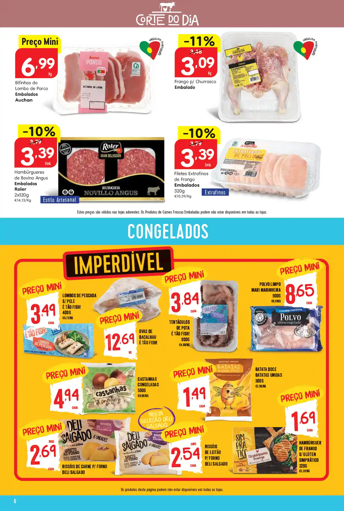 Hambúrgueres de Bovino Angus