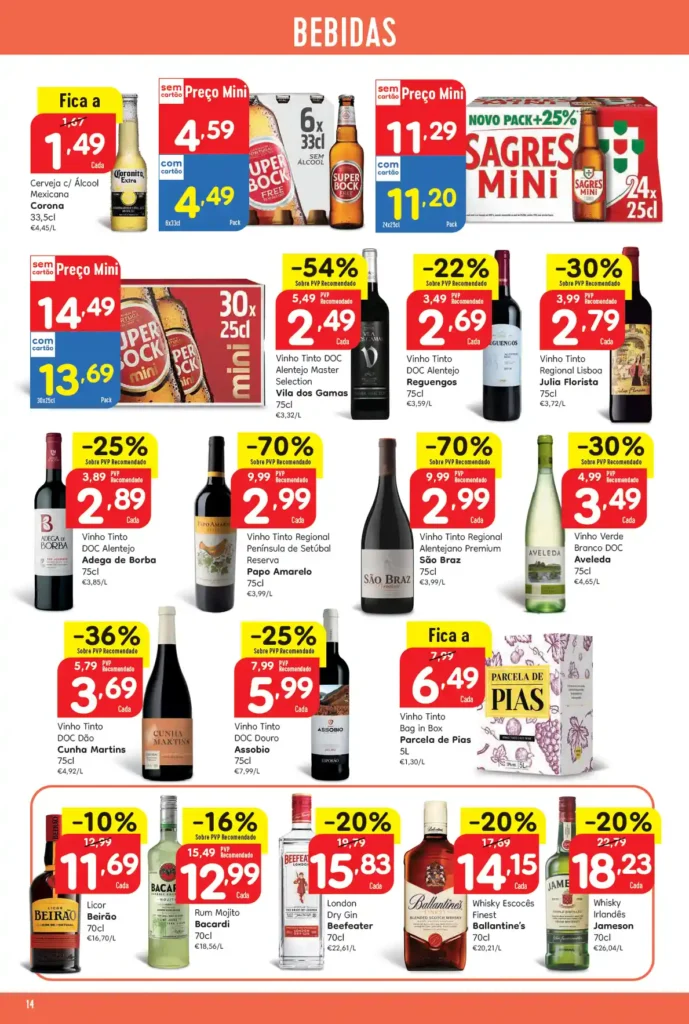 Folheto Minipreço 20 a 26 de Março de 2025 - Página 14