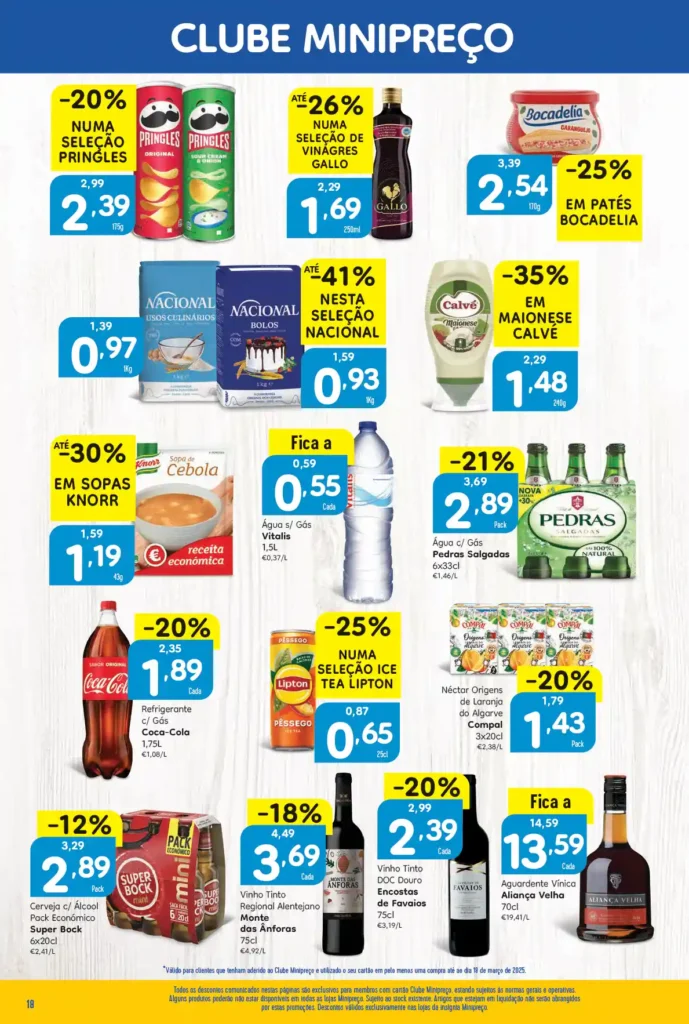 Folheto Minipreço 20 a 26 de Março de 2025 - Página 18