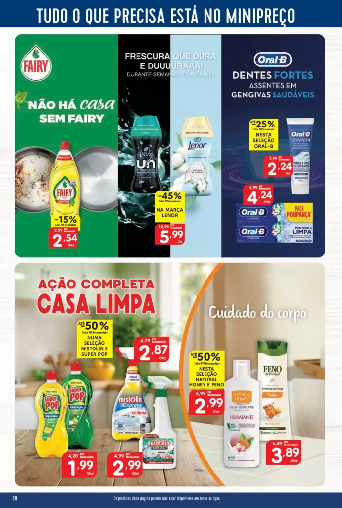 Folheto Minipreço 20 a 26 de Março de 2025 - Página 20
