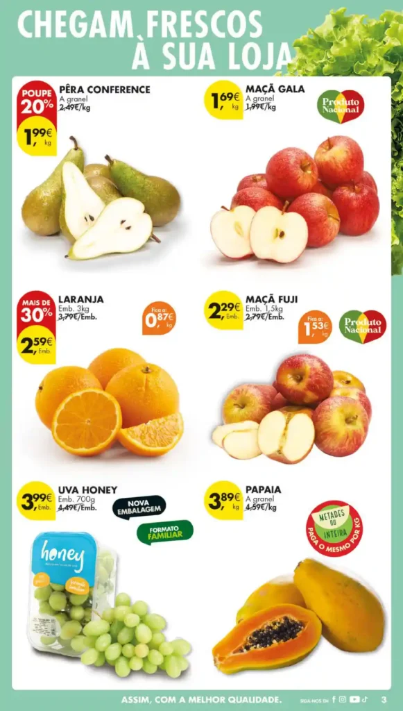 Folheto Pingo Doce 18 a 24 de Março de 2025 - Página  Página 03