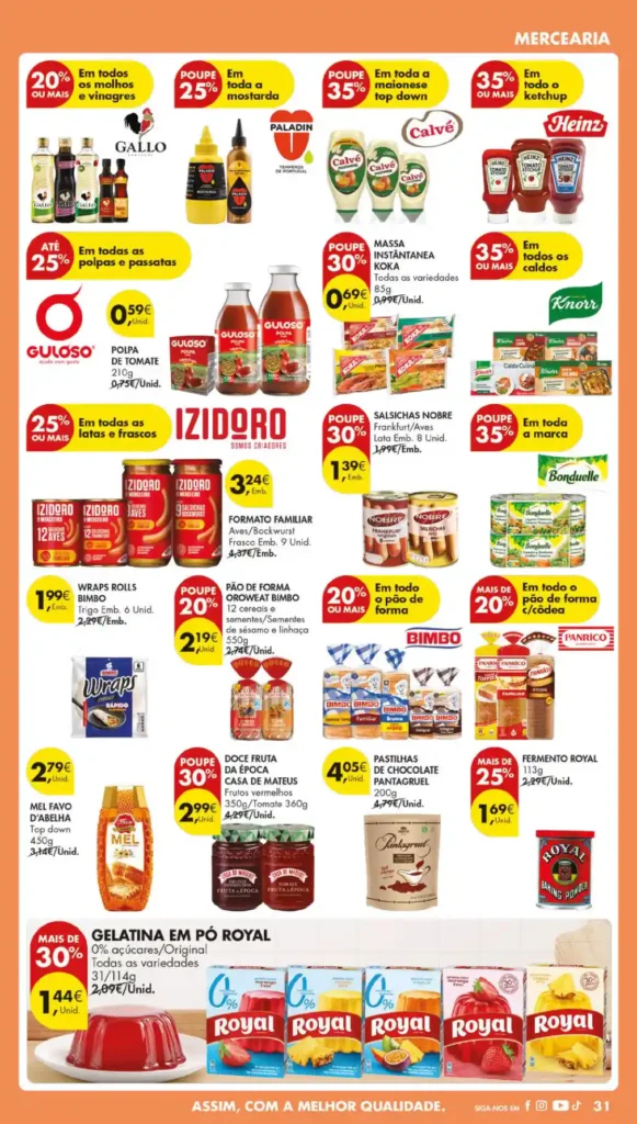 Folheto Pingo Doce 18 a 24 de Março de 2025 - Página  Página 35