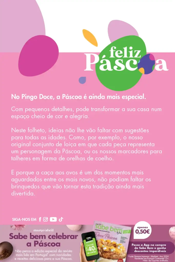 Folheto Pingo Doce Bazar 18 de Março a 21 de Abril de 2025 - Página 04