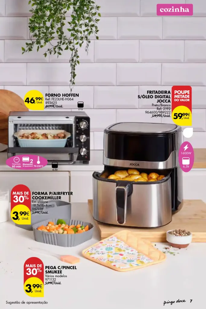 Folheto Pingo Doce Bazar 18 de Março a 21 de Abril de 2025 - Página 07