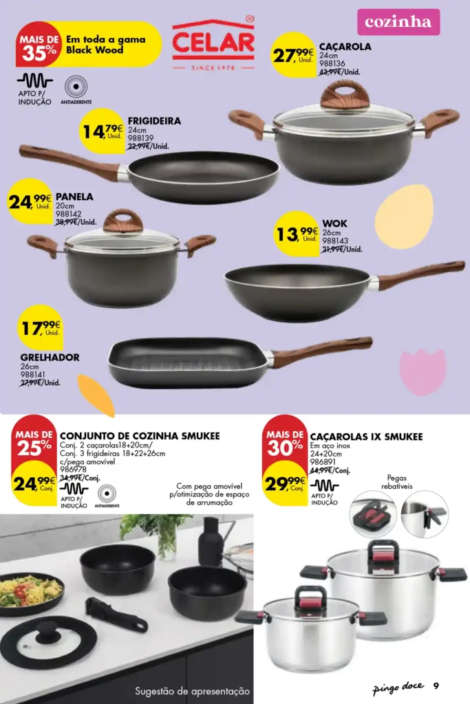 Folheto Pingo Doce Bazar 18 de Março a 21 de Abril de 2025 - Página 09