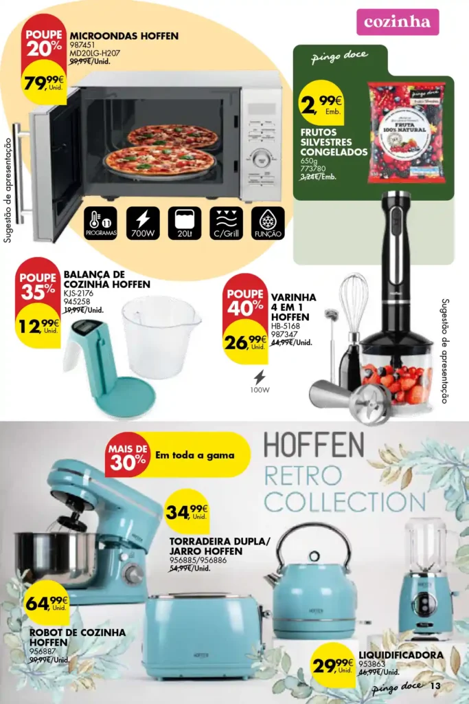 Folheto Pingo Doce Bazar 18 de Março a 21 de Abril de 2025 - Página 13