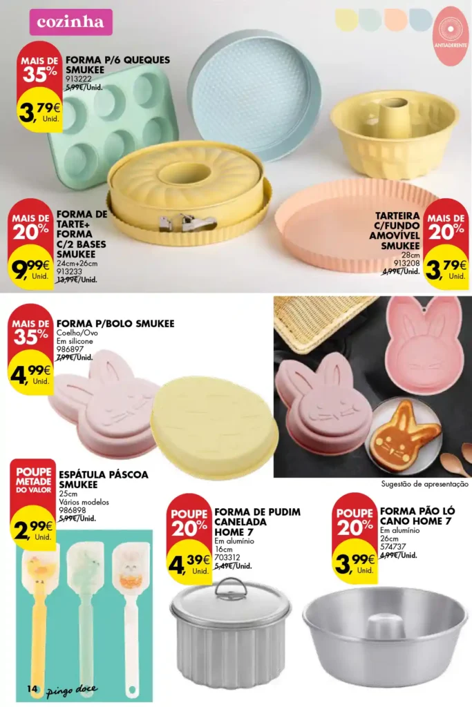 Folheto Pingo Doce Bazar 18 de Março a 21 de Abril de 2025 - Página 14