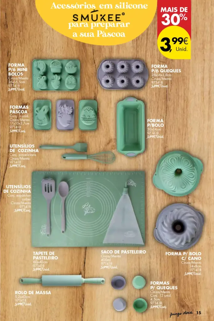 Folheto Pingo Doce Bazar 18 de Março a 21 de Abril de 2025 - Página 15
