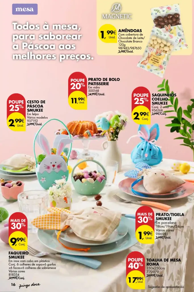 Folheto Pingo Doce Bazar 18 de Março a 21 de Abril de 2025 - Página 16