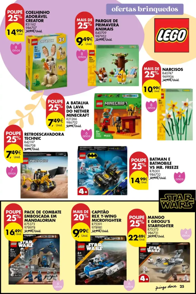 Folheto Pingo Doce Bazar 18 de Março a 21 de Abril de 2025 - Página 25