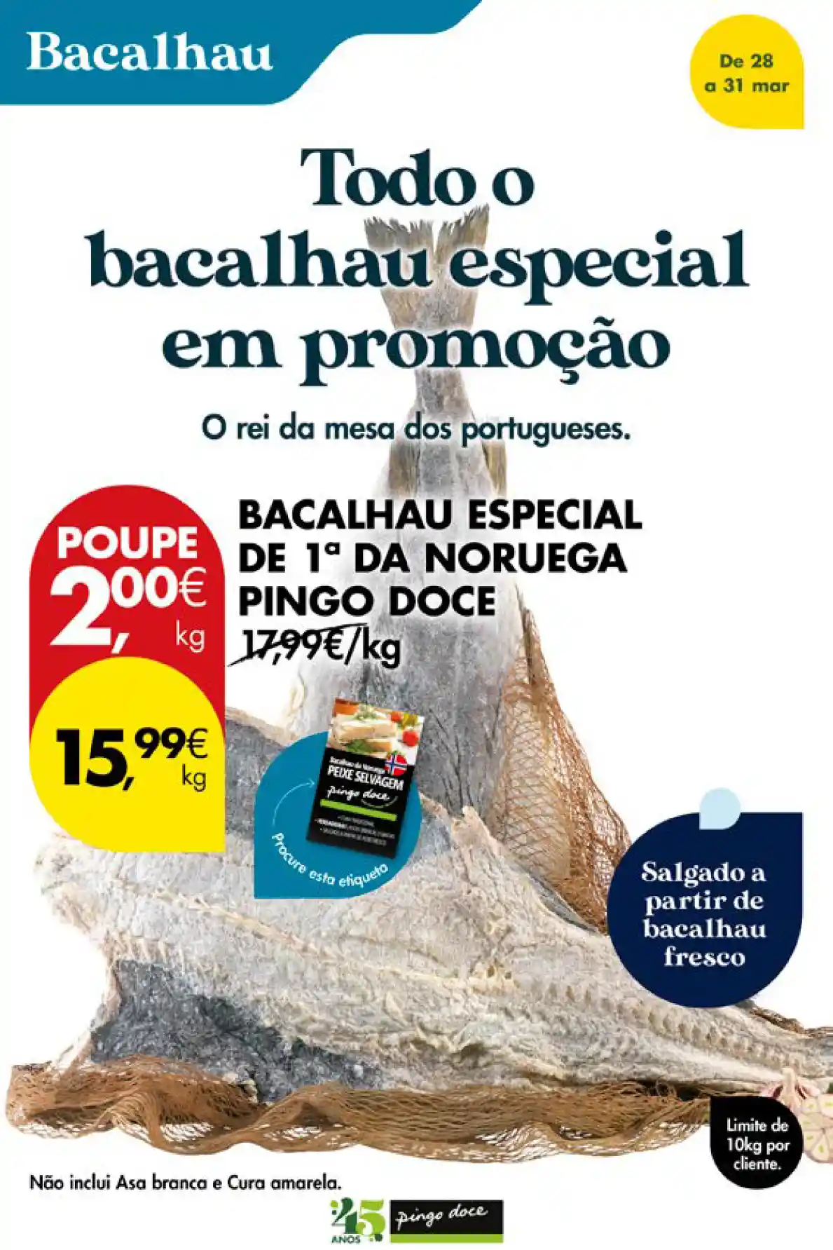 Bacalhau Especial de 1º da Noruega