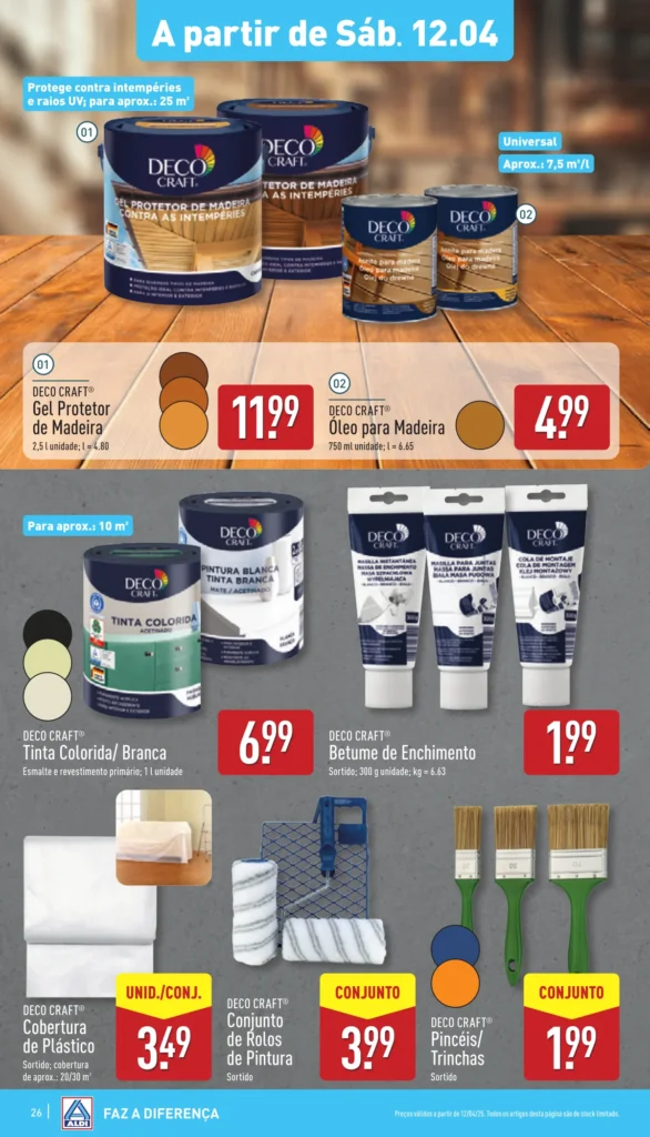 Folheto Aldi de 9 a 15 de Abril 2025 - Página 26