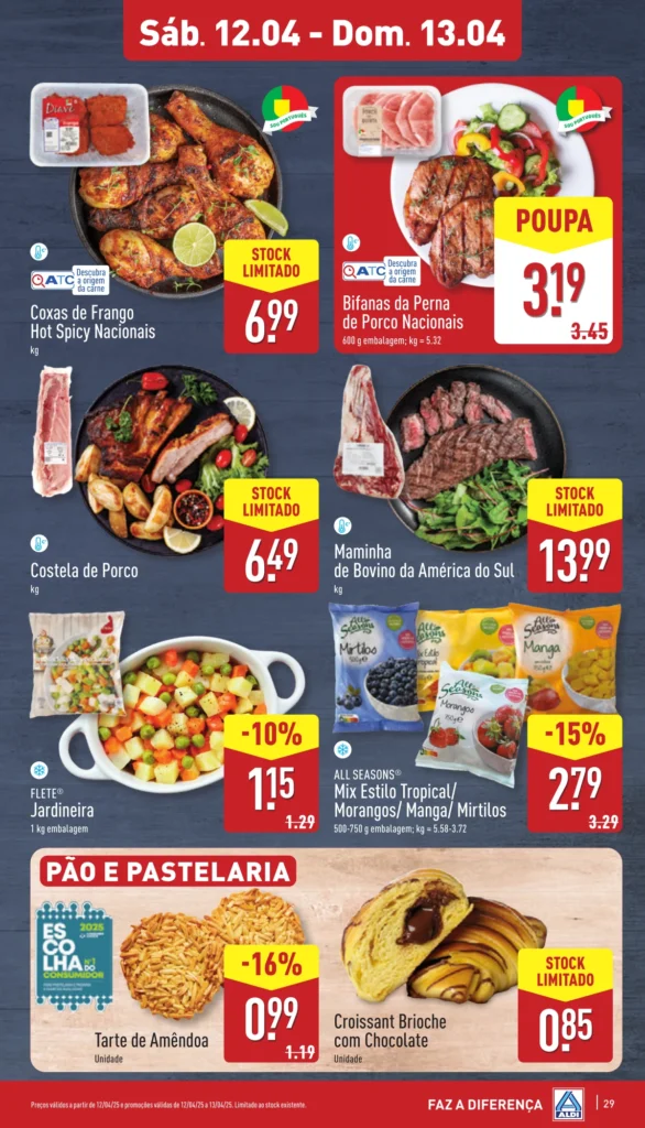 Folheto Aldi de 9 a 15 de Abril 2025 - Página 29