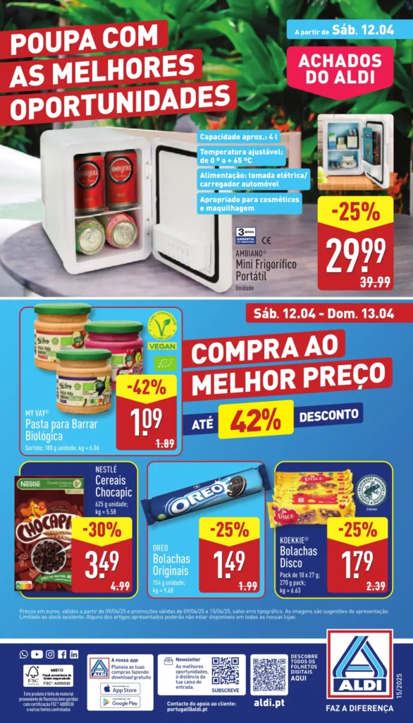 Folheto Aldi de 9 a 15 de Abril 2025 - Página 34