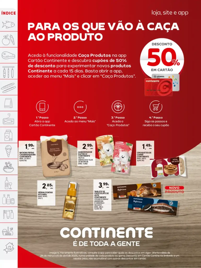 Folheto Continente 1 a 7 de Abril de 2025 - Página 02
