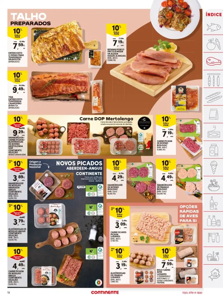 Folheto Continente 1 a 7 de Abril de 2025 - Página 13
