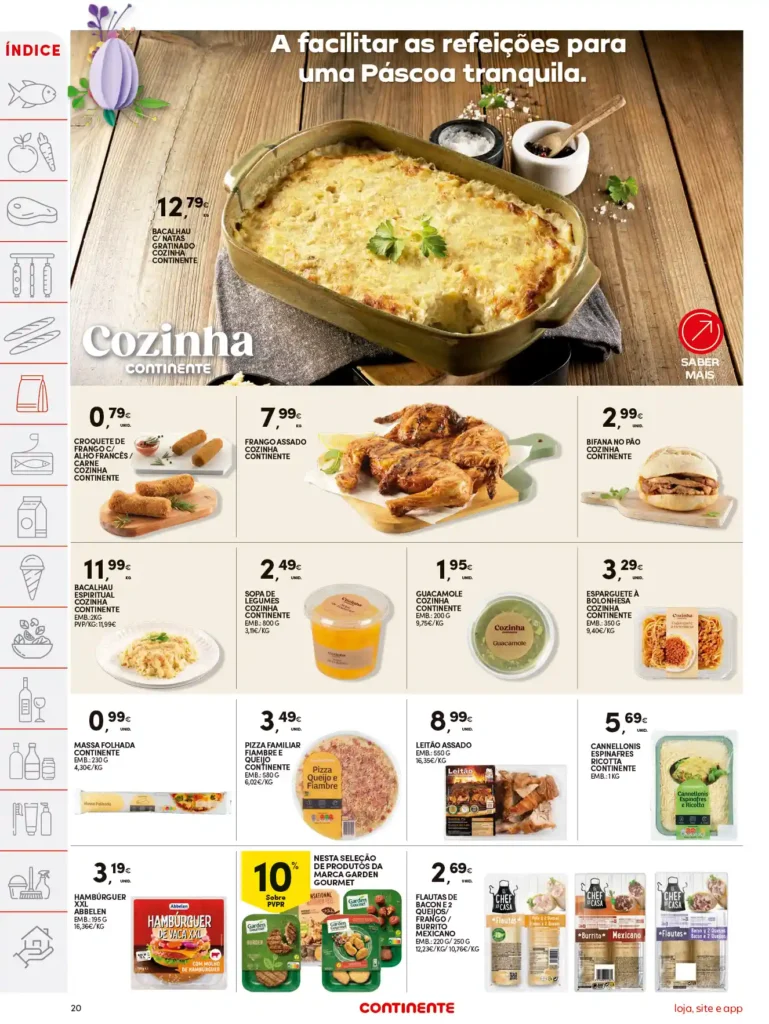 Folheto Continente 1 a 7 de Abril de 2025 - Página 20