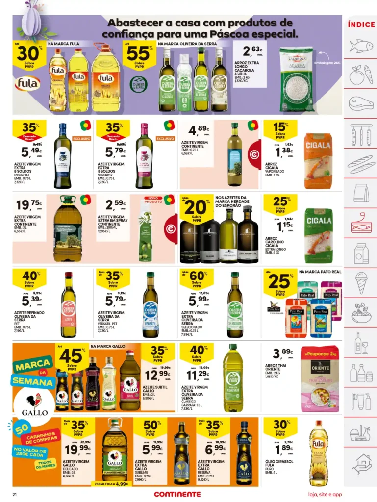 Folheto Continente 1 a 7 de Abril de 2025 - Página 21