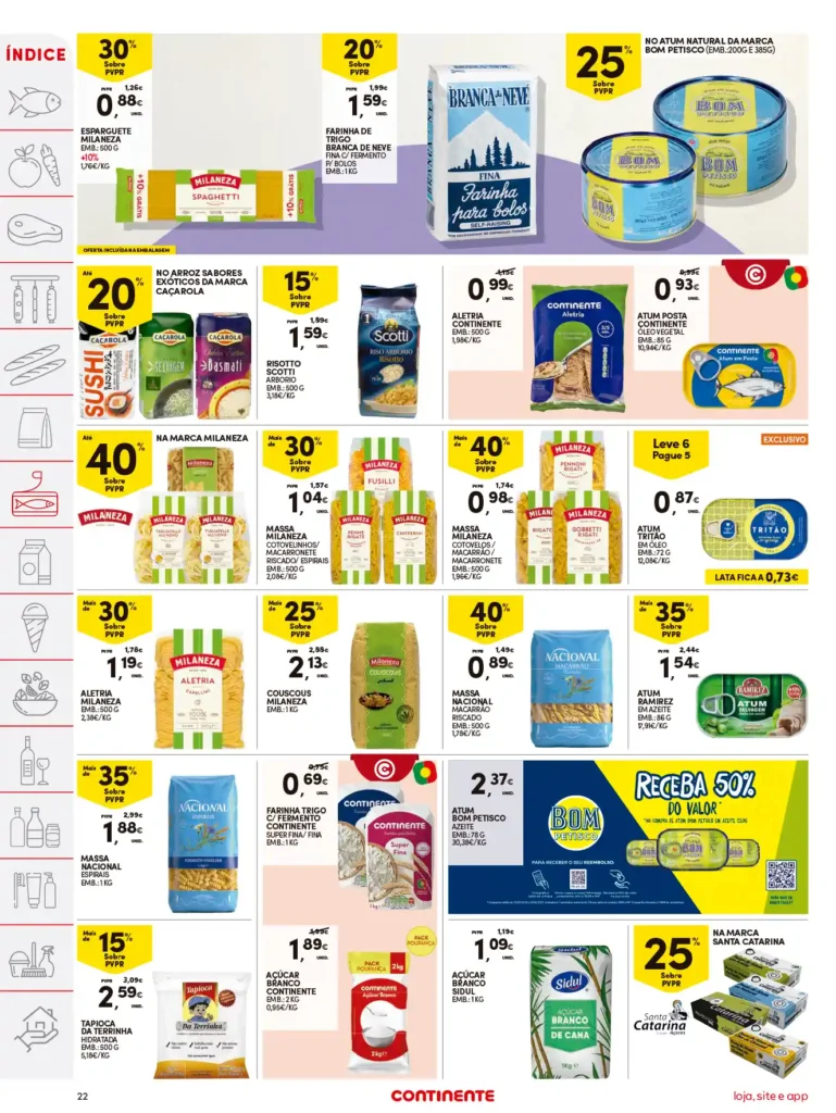 Folheto Continente 1 a 7 de Abril de 2025 - Página 22