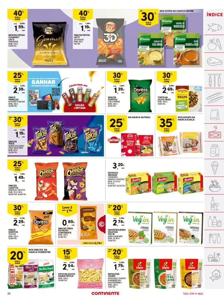 Folheto Continente 1 a 7 de Abril de 2025 - Página 25