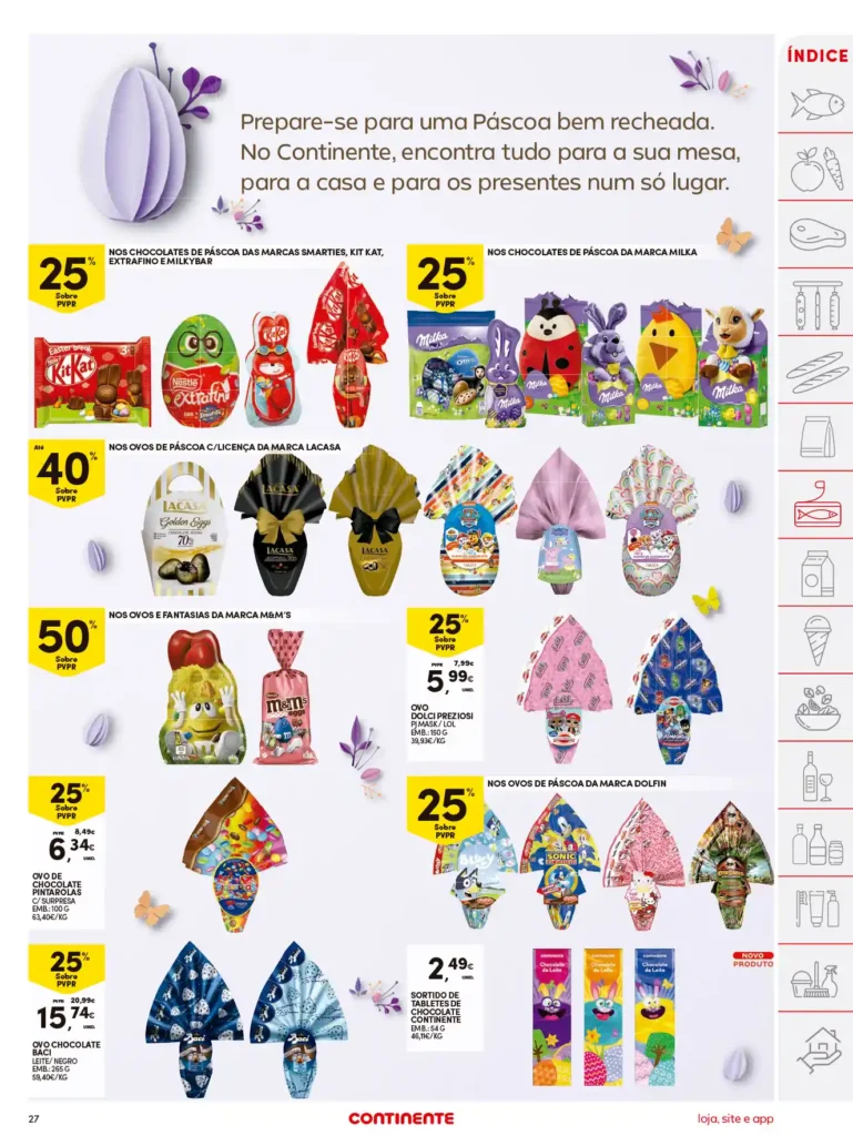 Folheto Continente 1 a 7 de Abril de 2025 - Página 27