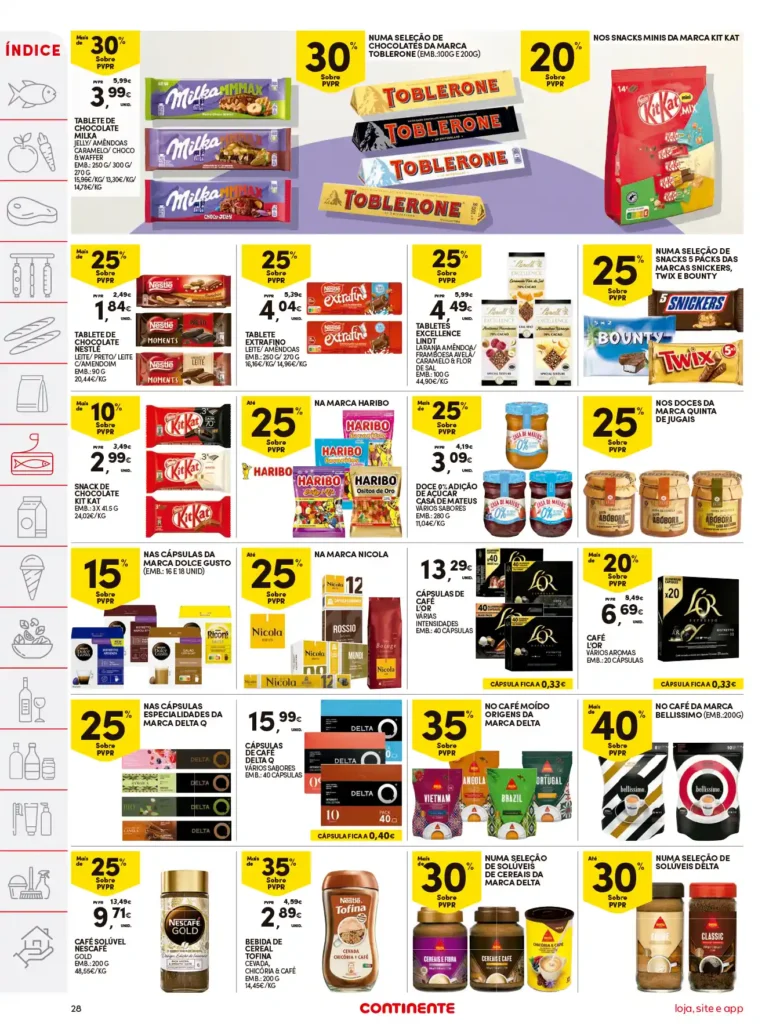 Folheto Continente 1 a 7 de Abril de 2025 - Página 28