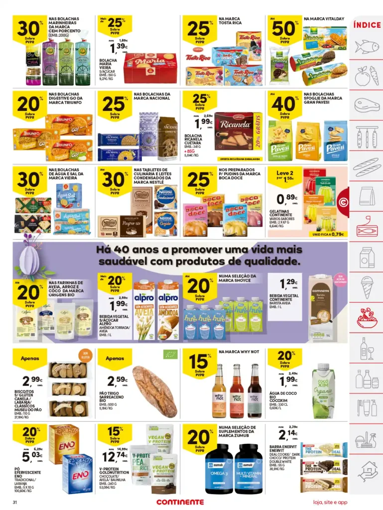 Folheto Continente 1 a 7 de Abril de 2025 - Página 31