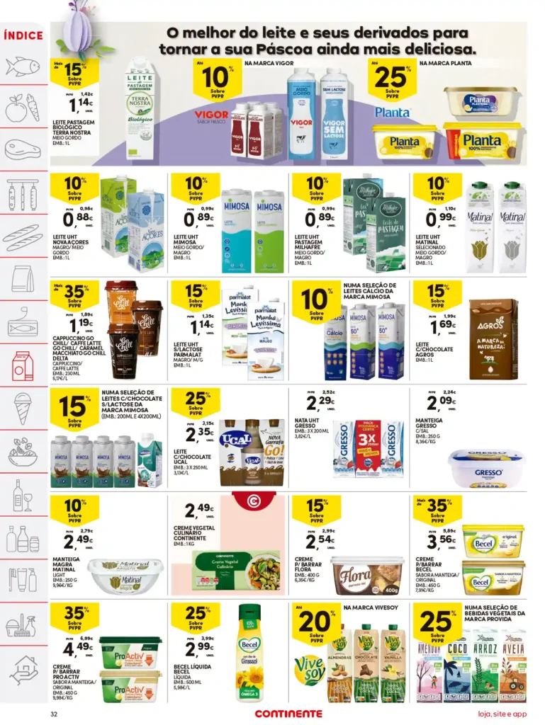 Folheto Continente 1 a 7 de Abril de 2025 - Página 32