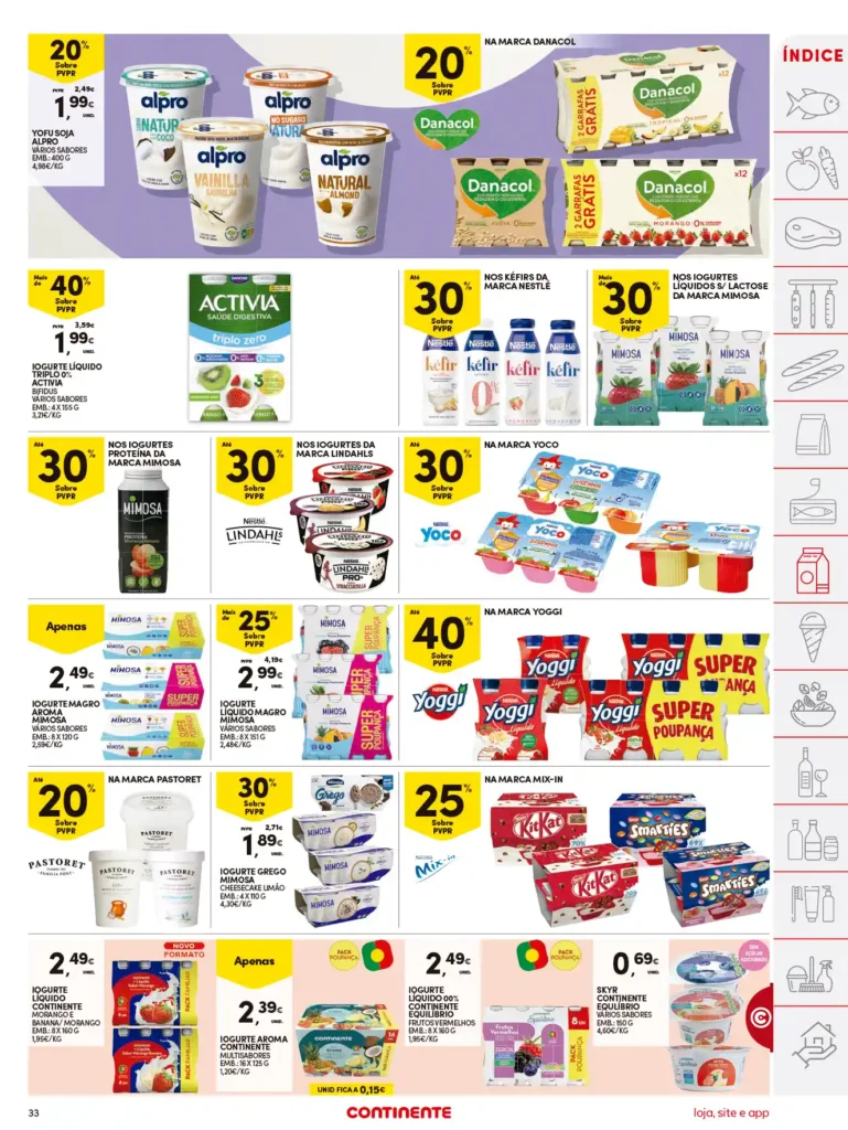 Folheto Continente 1 a 7 de Abril de 2025 - Página 33