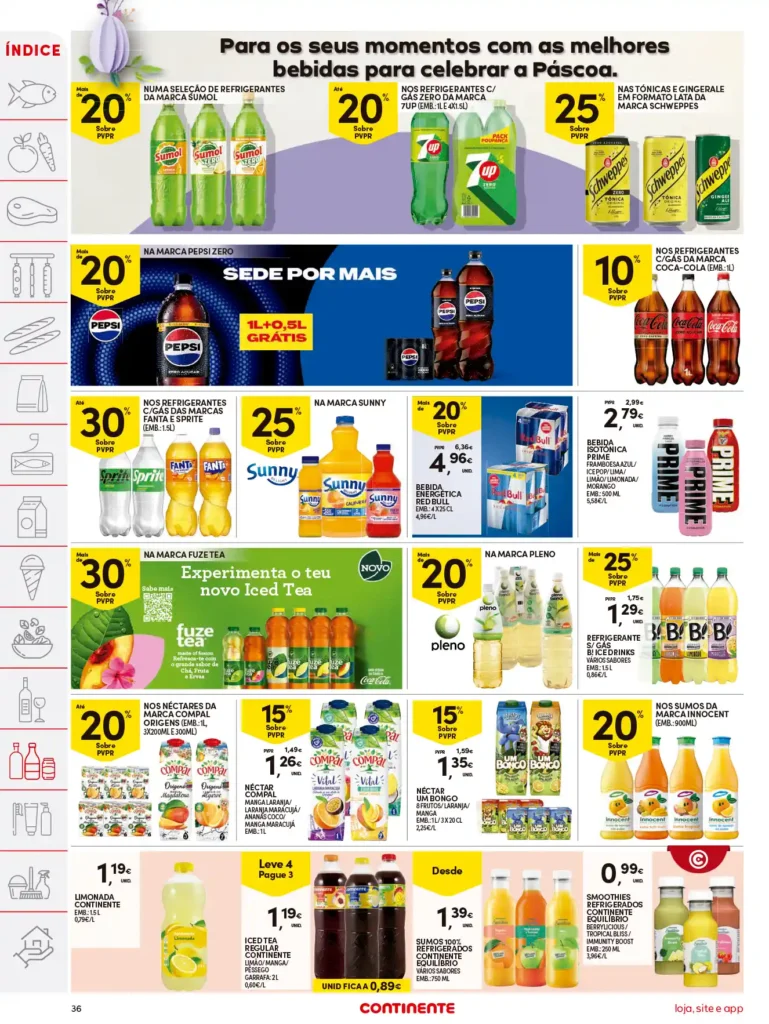 Folheto Continente 1 a 7 de Abril de 2025 - Página 36
