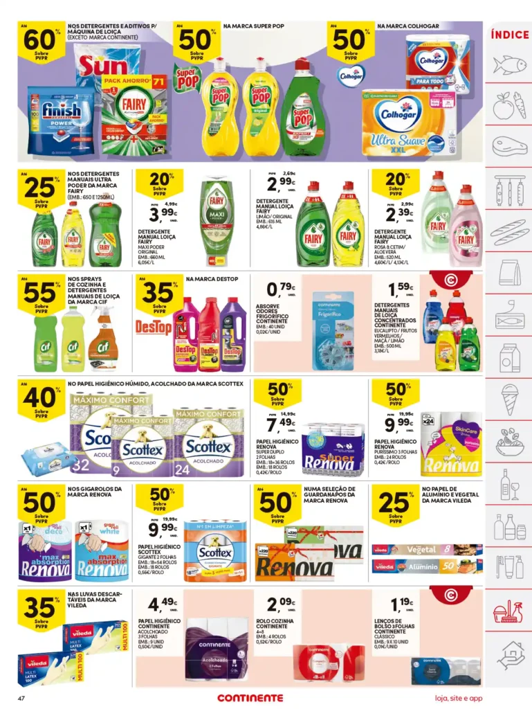 Folheto Continente 1 a 7 de Abril de 2025 - Página 47