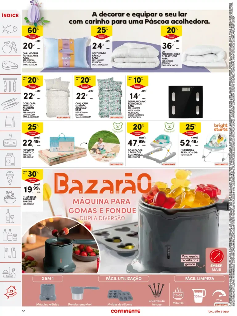 Folheto Continente 1 a 7 de Abril de 2025 - Página 50