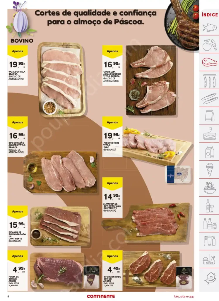 Folheto Continente de 15 a 21 Abril 2025 - Página 09