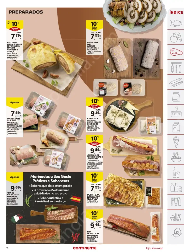 Folheto Continente de 15 a 21 Abril 2025 - Página 13