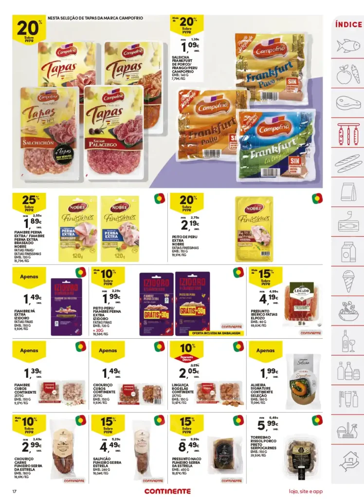 Folheto Continente de 15 a 21 Abril 2025 - Página 17