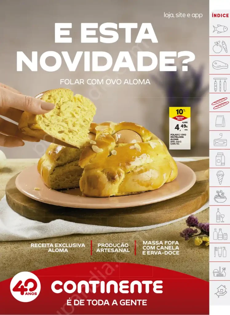 Folheto Continente de 15 a 21 Abril 2025 - Página 19