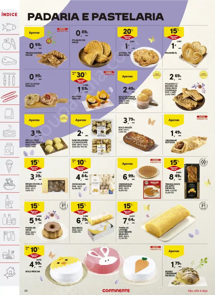 Folheto Continente de 15 a 21 Abril 2025 - Página 20