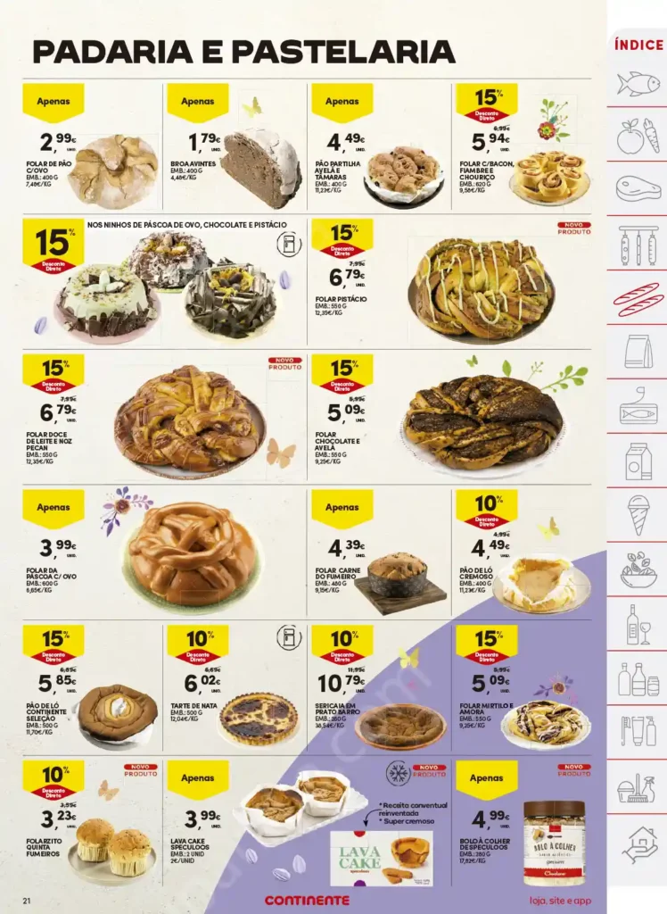 Folheto Continente de 15 a 21 Abril 2025 - Página 21