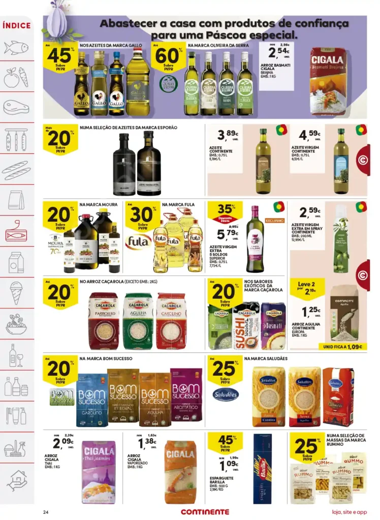 Folheto Continente de 15 a 21 Abril 2025 - Página 24