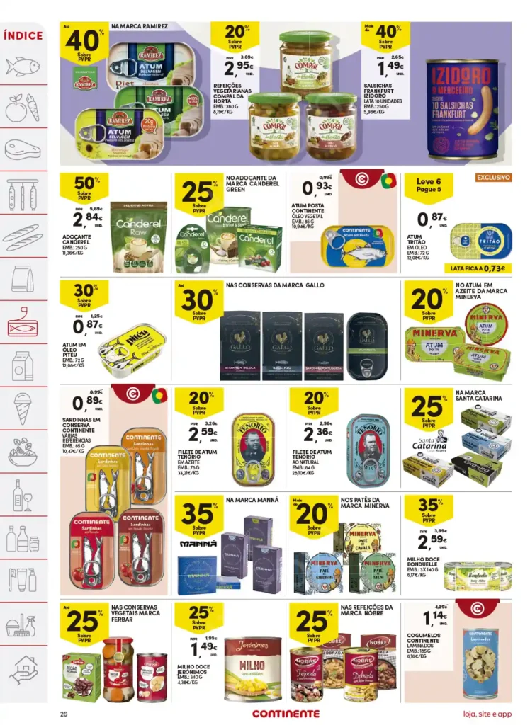 Folheto Continente de 15 a 21 Abril 2025 - Página 26