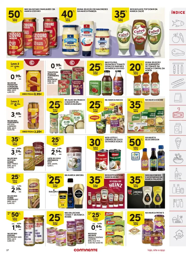 Folheto Continente de 15 a 21 Abril 2025 - Página 27