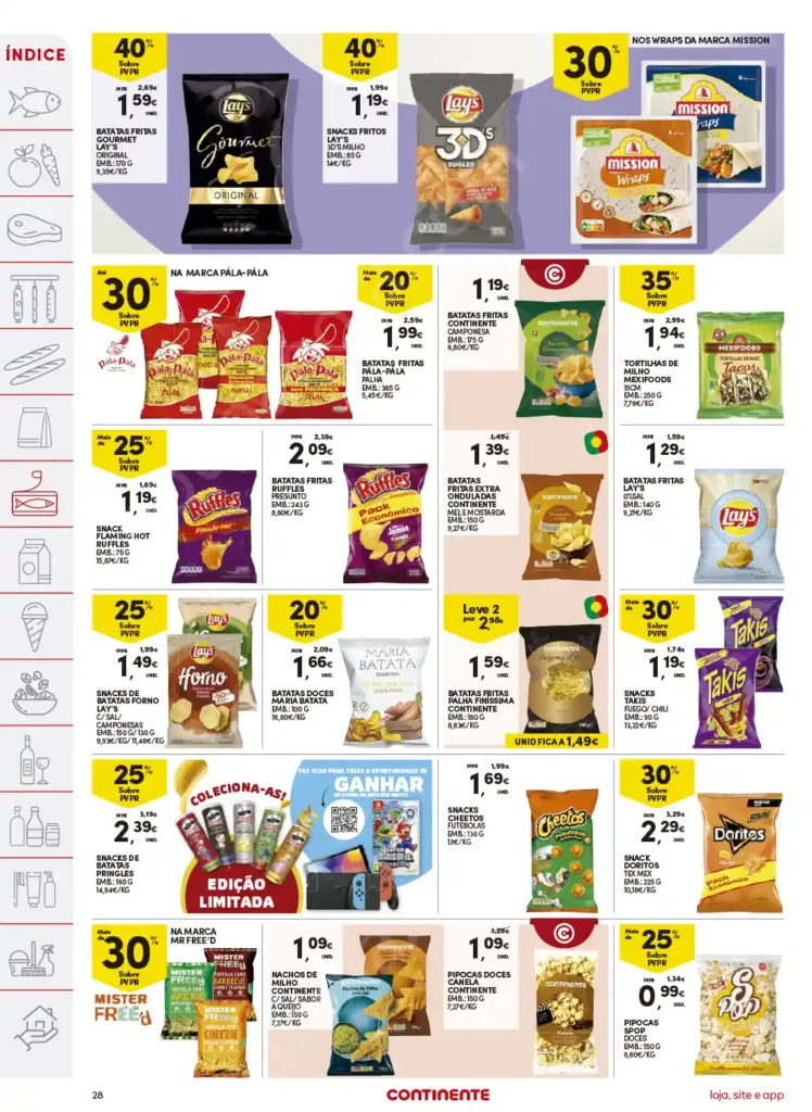 Folheto Continente de 15 a 21 Abril 2025 - Página 28