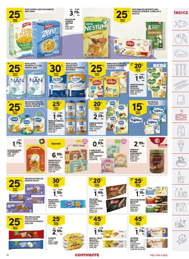 Folheto Continente de 15 a 21 Abril 2025 - Página 31
