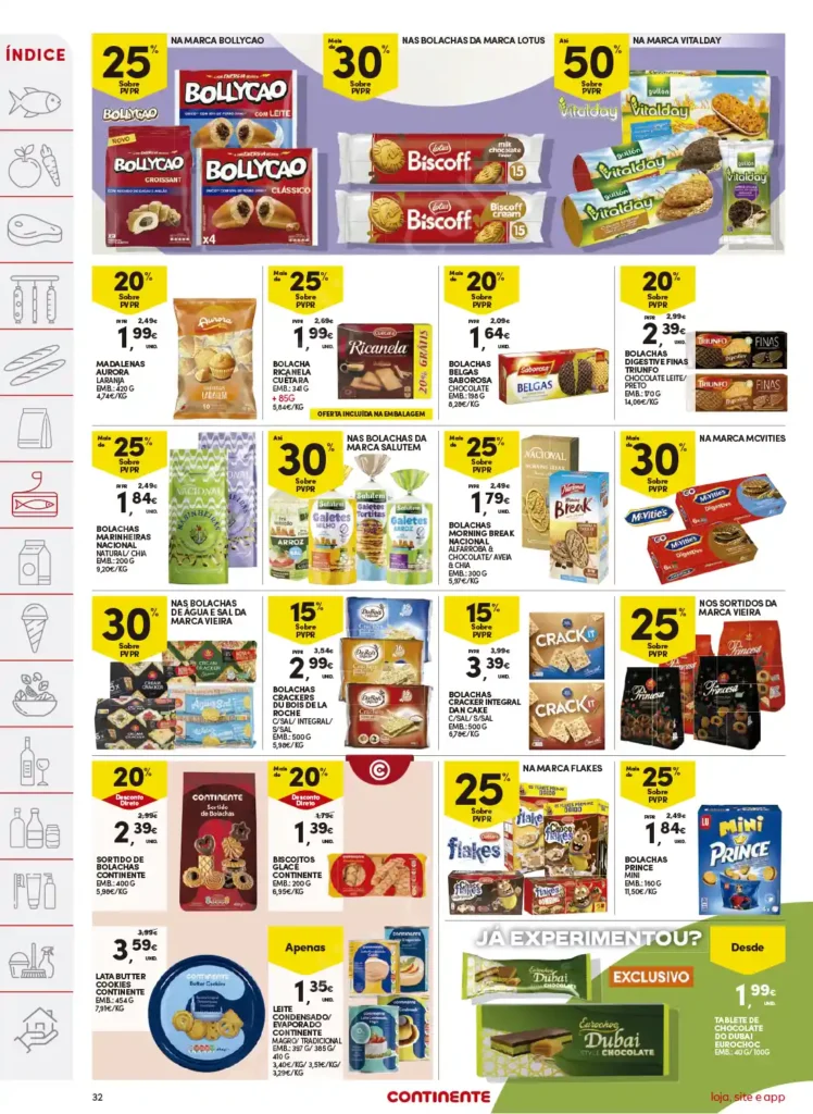 Folheto Continente de 15 a 21 Abril 2025 - Página 32