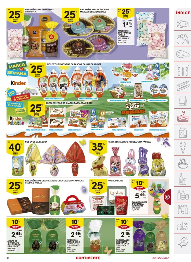 Folheto Continente de 15 a 21 Abril 2025 - Página 35